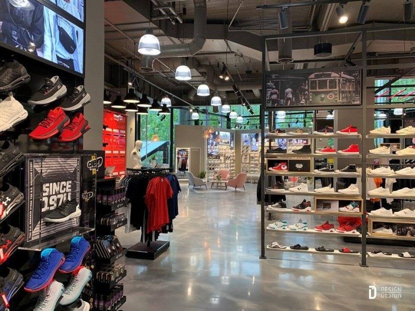 footlocker store view inside