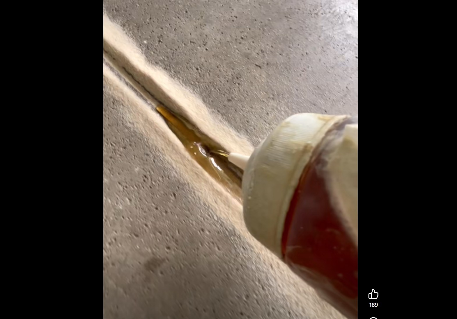 Wet or dry - sand crack repairs